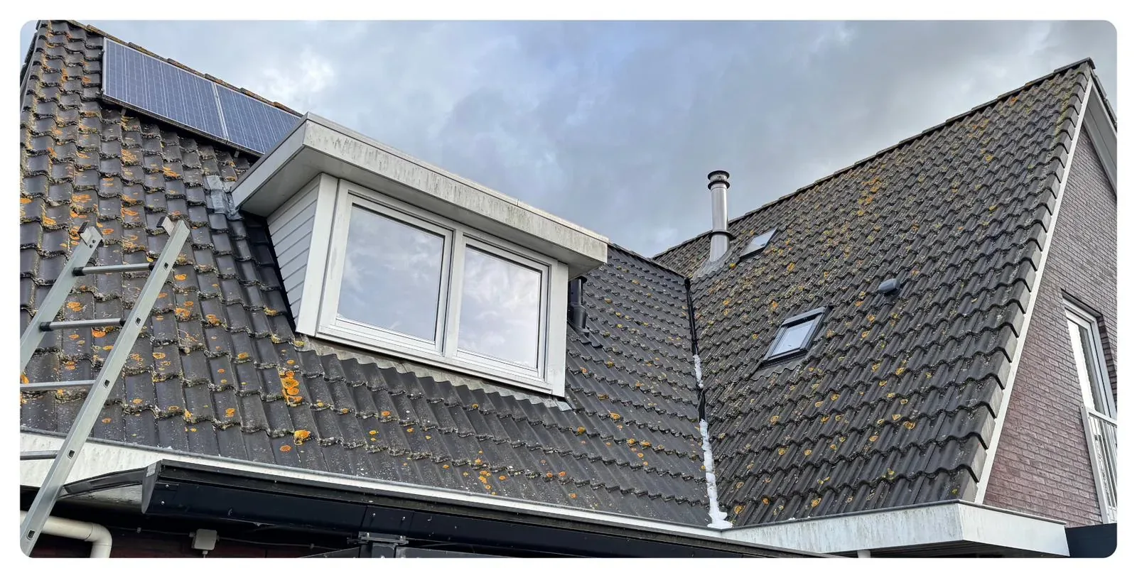 Pannendak voor reiniging